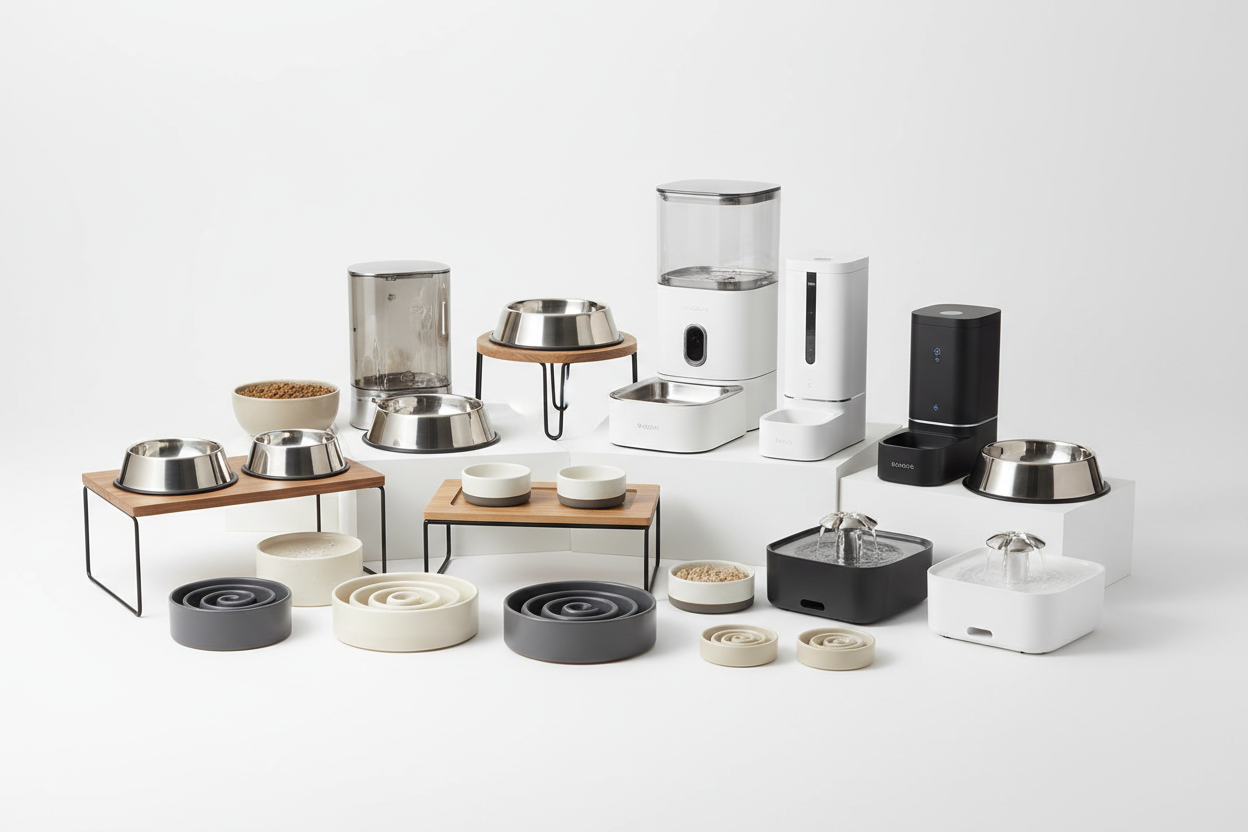 Dog & Cat Bowls and Feeders
